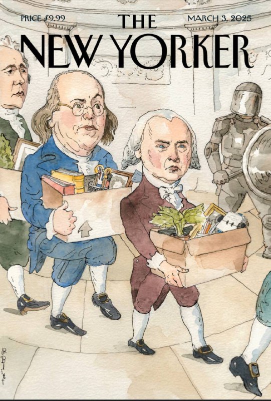 The New Yorker-3.3.2025⚠️特朗普将委内瑞拉移民送往关塔那摩湾，引发诸多争议，其移民政策遭质疑；纽约戏剧评论家协会奖的牌匾失而复得，背后是一段曲折故事；阿梅莉亚·迪莫尔登伯格的《炸鸡店约会》颠覆名人访谈模式，她也在拓展事业版图；全球生育率下降，韩国等国尤为明显，带来一系列社会问题；乌克兰间谍切尔文斯基在俄乌冲突中参与诸多行动，其经历反映出情报工作的复杂...📌Download                #纽约客