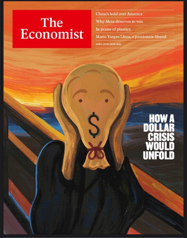 The Economist-19.04.2025⚠️俄乌冲突持续，俄罗斯导弹袭击引发国际谴责，美国在俄乌问题上态度摇摆；英最高法院对“女性”定义作出裁决；匈牙利打压同性恋权利；法阿外交争端升级；多国选举与政治变动频出；科技产品关税豁免存疑，英伟达等企业受影响，中国出口管制稀土金属；美国银行交易收入因市场波动大增，英国通胀率下降但预期回升，美国消费者信心指数大幅下降.....📌Download                   #经济学人