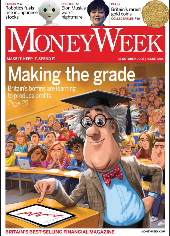 MoneyWeek-31.10.2025⚠️新首相高市早苗推动“安倍经济学2.0”，日经指数突破51000点，年内涨幅达30%，企业回购、外资流入及东京证交所推动的资本效率改革为主要驱动力；Kospi指数年内暴涨70%，创全球主要市场最佳表现，半导体板块主导涨幅，得益于存储芯片涨价与AI芯片需求激增；全球对冲基金资产管理规模达5万亿美元，创历史新高，三季度净流入340亿美元，成为“非相关性收益”核心来源，受股市债市联动、市场波动加剧推动....📌Download                   #理财周刊