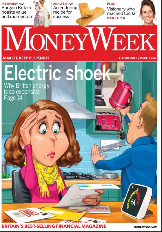 MoneyWeek-04.04.2025⚠️美国加征关税，使平均进口税率上升，影响消费者和市场；欧洲股市上涨，如Stoxx 600指数表现优异，但汽车等行业面临压力；俄罗斯经济和军事状况使市场忽视其入侵欧洲的言论；欧洲国防行业因军事开支增加受益....📌Download                  #理财周刊