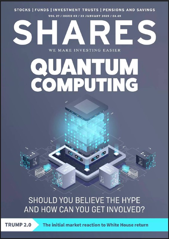 Shares-23.01.2025⚠️大科技公司财报季来临，云计算增长、AI应用、利润率和监管等因素成为关注焦点，“Magnificent Seven” 股票表现及影响受重视；量子计算领域受关注，虽技术仍处早期且面临挑战，但未来市场潜力巨大；多数零售企业公布圣诞期间业绩，整体呈现分化态势；Trustpilot股价半年内大幅上涨，因业务预订表现强劲，但宏观环境和美元汇率带来潜在风险....📌Download           #share