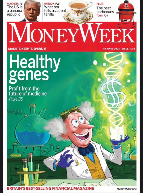 MoneyWeek-19.04.2025⚠️特朗普关税政策冲击全球市场，引发美国股市动荡、债券市场恐慌，资金外流，美元地位受挑战，全球化进程受阻；同时，人工智能泡沫开始显现，相关企业投资面临调整，中国数据中心存在过剩问题；英国超市行业价格战激烈，Tesco等企业受影响；JD Sports业绩波动但有自身优势；Prada收购Versace引发关注....📌Download                #理财周刊