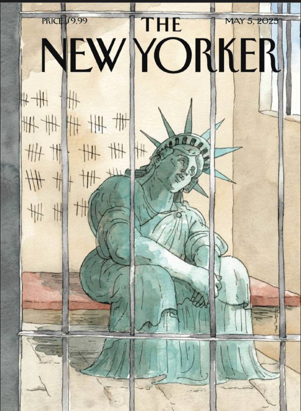 The New Yorker-05.5.2025⚠️特朗普政府在百日任期内引发诸多争议；书籍方面，Lauren Michele Jackson探讨马克·吐温的生平与创作；音乐上，Megan Moroney作为乡村歌手凭借独特风格崭露头角；戏剧领域，“Floyd Collins”等剧目在纽约上演，各有特色....📌Download                #纽约客