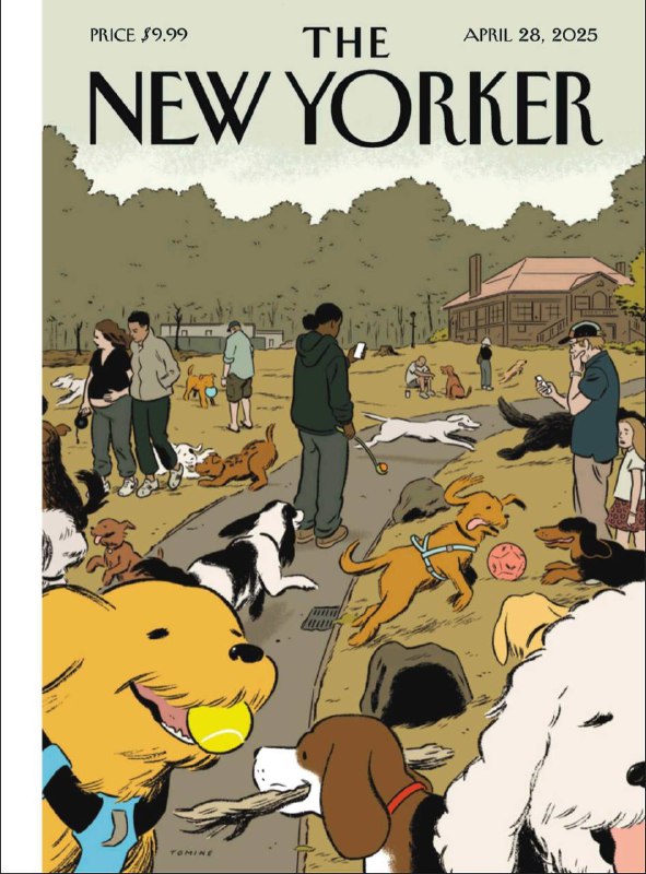 The New Yorker-28.04.2025⚠️特朗普政府在移民政策上动作不断，如与萨尔瓦多达成协议，支付费用将移民拘留在其超级监狱，还试图取消合法移民的社保号码等，引发诸多争议....📌Download                   #纽约客