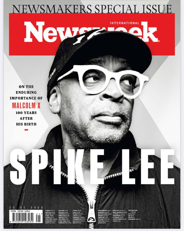 Newsweek-23.05.2025⚠️纪念马尔科姆·X诞辰100周年，探讨其遗产及斯派克·李执导的传记电影对公众意识的影响....📌Download                 #新闻周刊