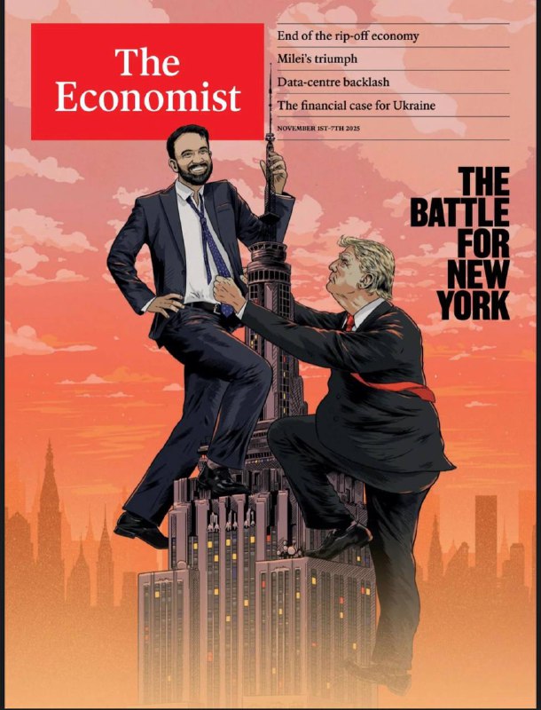 The Economist-11.1.2025⚠️人工智能从二手车到医药领域，大幅改善市场信息不对称，削弱商家信息优势，提升经济效率；阿根廷总统米莱领导的“自由前进党”中期选举大胜，获41%选票，为其激进财政改革注入动力，市场反应积极；美联储年内第二次降息至3.75%-4%，并停止缩表；日本央行维持利率0.5%，市场预期年底加息....📌Download                 #经济学人