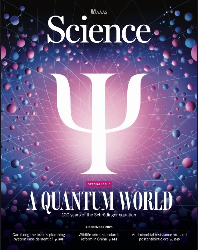 Science-4.12.2025⚠️聚焦量子力学诞生百年的理论发展与技术应用，探讨其从基础理论到量子信息科学、量子材料等前沿领域的延伸；大语言模型（LLM）的说服力主要源于后训练技术与信息密集型论证，而非模型规模或个性化；但高说服力伴随15%-40%的虚假信息率，且右翼立场相关误导信息更多....📌Download                  #科学