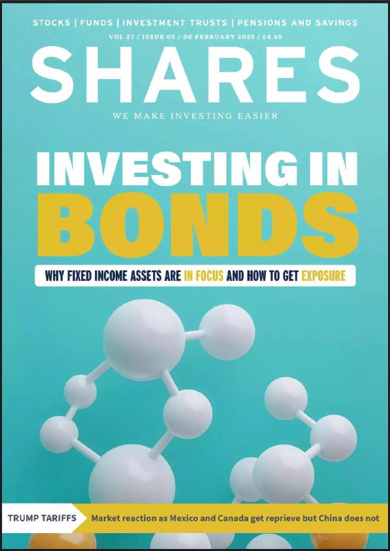 Shares-6.02.2025⚠️特朗普关税政策引发市场波动，对墨西哥和加拿大的25%关税计划暂时推迟，中国却未能幸免，于2月4日起面临10%的关税；英国股市因技术股占比低、估值合理等因素，表现相对较好，具备一定投资潜力；全球央行调整利率，债券收益率上升，引发投资者对债券投资价值的关注....📌Download         #share