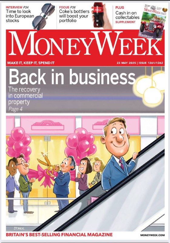 MoneyWeek-23.05.2025⚠️美国政府债务评级遭穆迪下调至Aa1，成为第三个失去AAA评级的主要评级机构；英国富豪因非 domicile 税收政策改革外流，350名富豪财富总额连续三年下降；AI和自动驾驶技术推动投资...📌Download                   #理财周刊