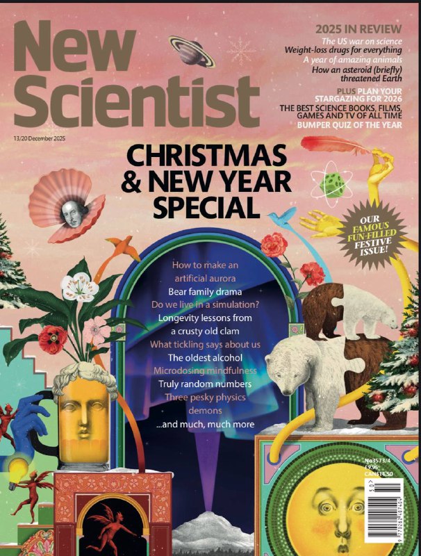 New Scientist-11.12.2025⚠️美国科学政策困境：特朗普政府大幅削减卫生、太空等领域科研经费，NASA科学预算拟砍47%，CDC、NOAA等机构大规模裁员，公共健康数据监测体系遭重创，多名科学家考虑外流；苏门答腊虎实际数量超预期；小鼠会对同类实施“急救”；织布蚁能折叠纸张；平体章鱼会被假手臂误导；20种鸟类共用抗布谷鸟叫声....📌Download               #新科学家