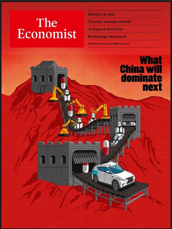 The Economist-29.11.2025⚠️美俄就乌克兰问题起草和平计划，经修订后移除战争罪赦免、美国获取俄罗斯冻结资产等争议条款，但领土归属、北约 membership 等核心议题仍待特朗普与泽连斯基协商；伊朗向美国释放缓和信号，提议重启核谈判，允许国际社会（含美国）监督其和平核活动，背后是国内经济困境（通胀高企、制裁冲击）与地区影响力削弱；美国消费者信心低迷但消费韧性强劲，奢侈品与平价商品需求双旺，“香水效应”显现.....📌Download               #经济学人